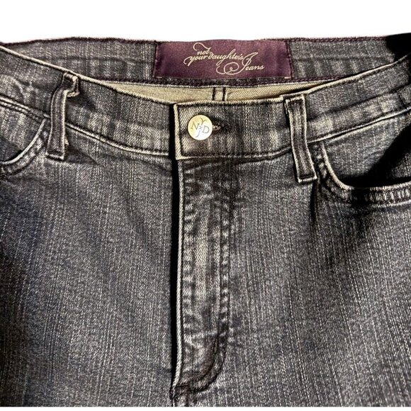 NYDJ Not Your Daughters Jeans Dark Wash Bootcut Denim Jeans Size 8 Length 29 in - Picture 3 of 4